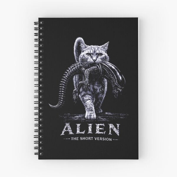 Item preview, Space Creature Cat – The Short Version, Sci-Fi Horror Parody designed and sold by LeonHarroTAC.