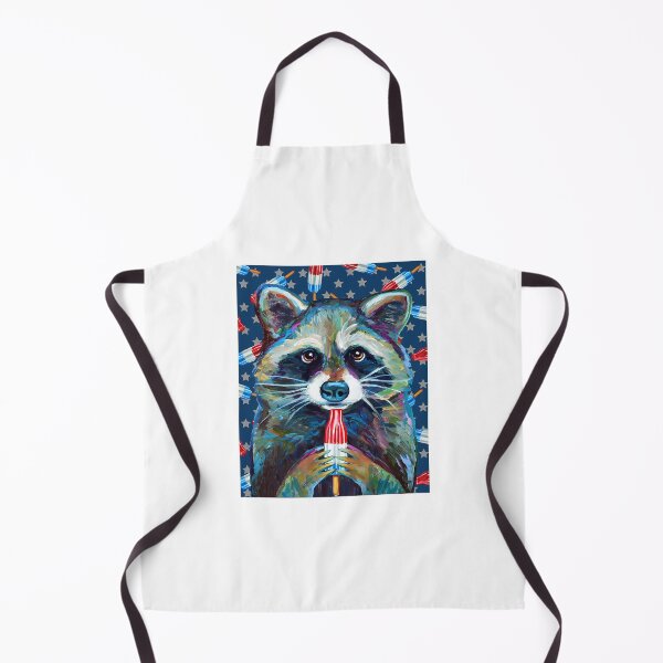 Item preview, Raccoon With Rocket Pop By Robert Phelps designed and sold by jody-kuhlman.