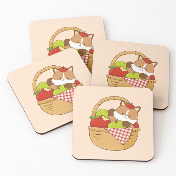 Item preview, Fox in fruit basket designed and sold by salposi.