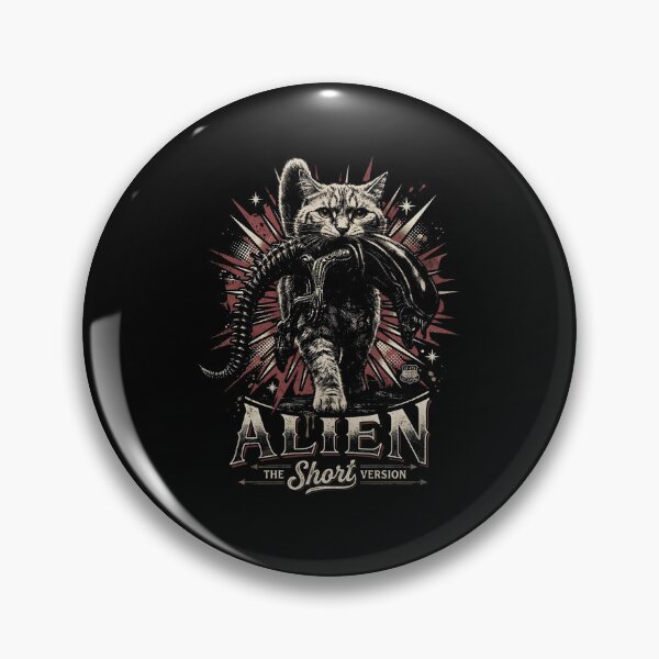 Item preview, Space Creature Cat, Sci-Fi Horror Parody, Funny Alien Cat designed and sold by LeonHarroTAC.