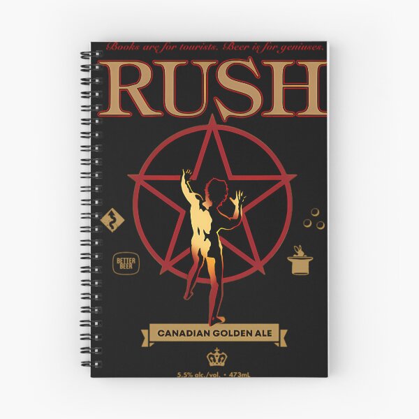 Item preview, Rush Rock Band Golden Ale designed and sold by MarionMccu.