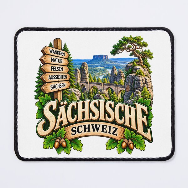 Item preview, Saxon Switzerland – Bastei Rocks Hiking & Nature designed and sold by Wandervogel123.