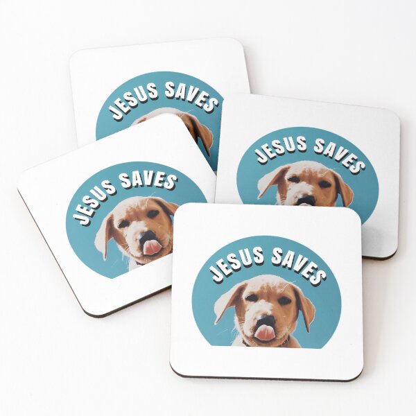 Item preview, Jesus Saves Dawg designed and sold by johnsongr-azia.