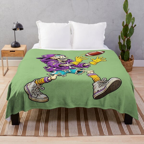 Item preview, Funny Skeleton Playing Football Halloween Sports Humor designed and sold by Endless7Art.