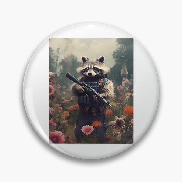 Item preview, Racoon Defender designed and sold by jody-kuhlman.