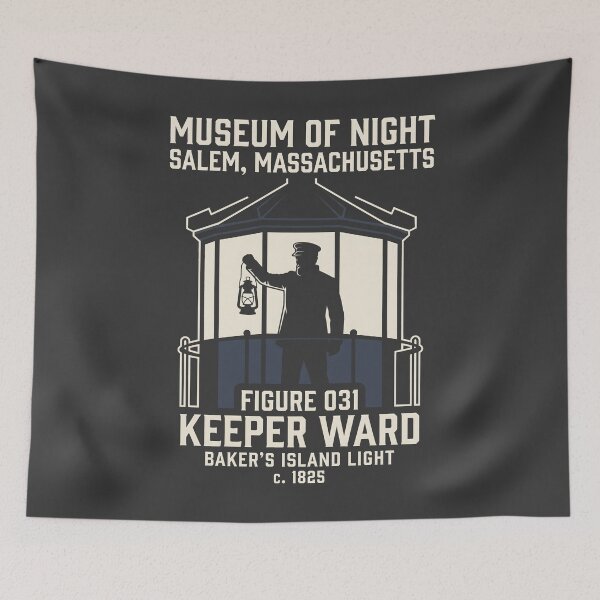 Item preview, Museo de la Noche Salem Faro de la Isla Baker designed and sold by SplashTastic.