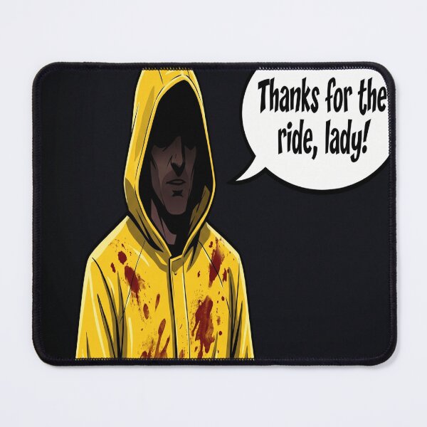 Artikelvorschau, Danke für die Mitfahrgelegenheit, Lady! | 80er-Jahre-Horror-Fanart entworfen und verkauft von DTCShop-313.
