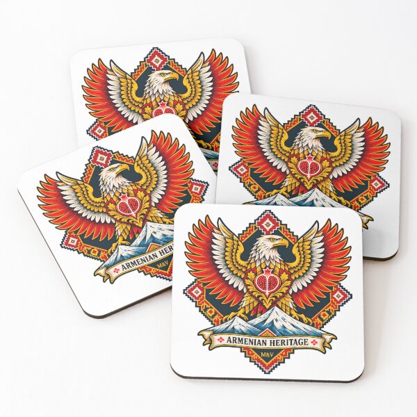 Artikelvorschau, Armenisches Adler-Erbe-Emblem entworfen und verkauft von Qenlo.