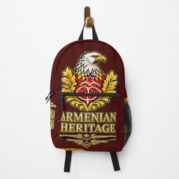 Item preview, Armenian Heritage Eagle Pomegranate Design designed and sold by Qenlo.