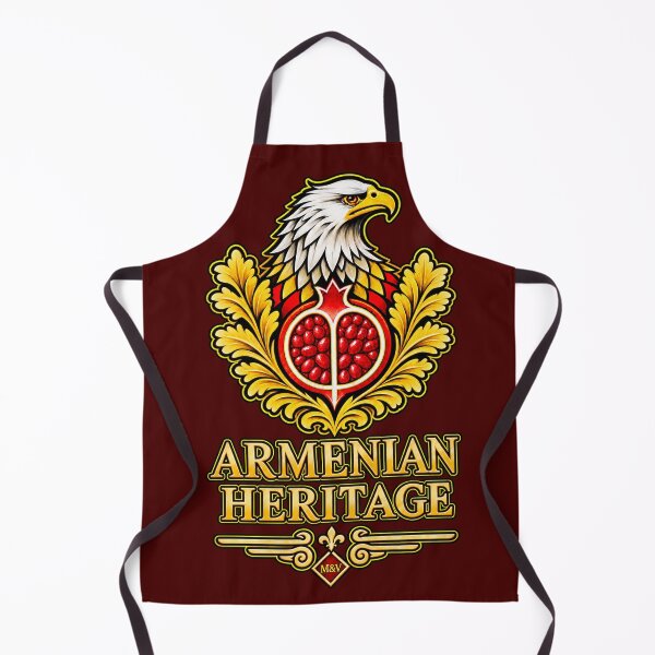 Item preview, Armenian Heritage Eagle Pomegranate Design designed and sold by Qenlo.