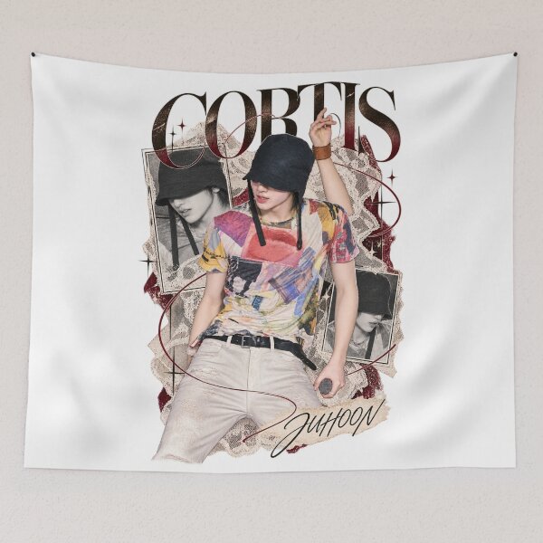 Aperçu de l'œuvre Juhoon CORTIS Éditorial Kpop Design créée et vendue par Valeree Store.