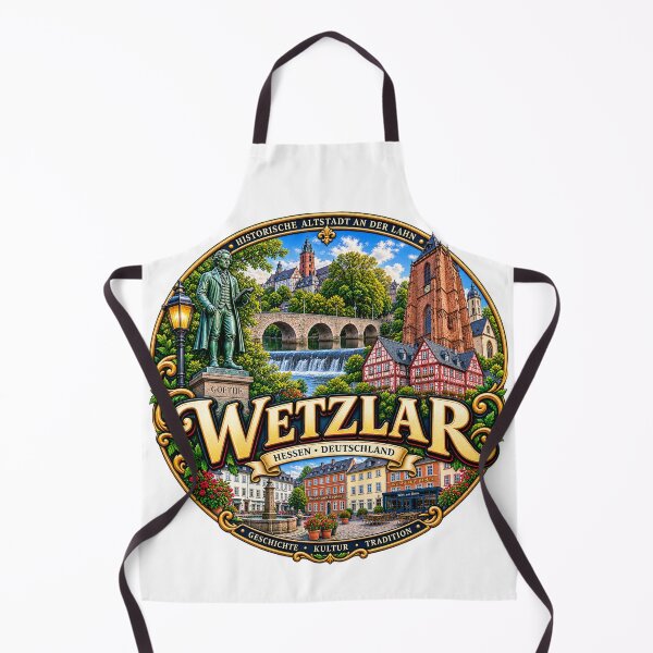 Item preview, Wetzlar, Hesse – Historic Old Town on the Lahn River designed and sold by Wandervogel123.