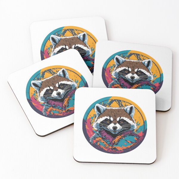 Item preview, Mapache cohete designed and sold by jody-kuhlman.