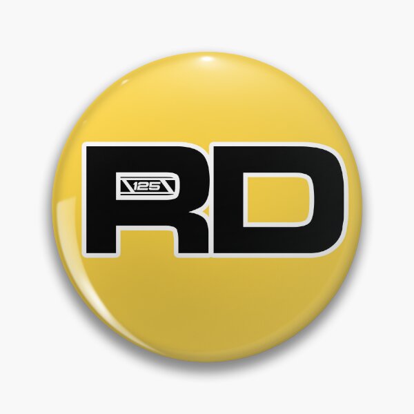 Item preview, Yamaha RD 125 Speed Block Retro Two Stroke Motorcycle Logo designed and sold by itsperfectfor.