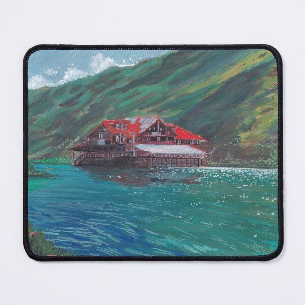 Item preview, Cabin - Traditional Landscape Painting  designed and sold by Kanpai989.