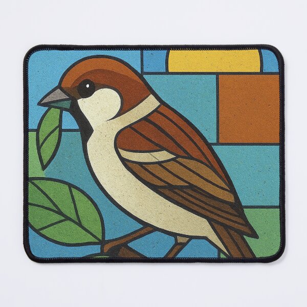 Item preview, Sparrow - a Geometric illustration. designed and sold by GalleryKauffeld.