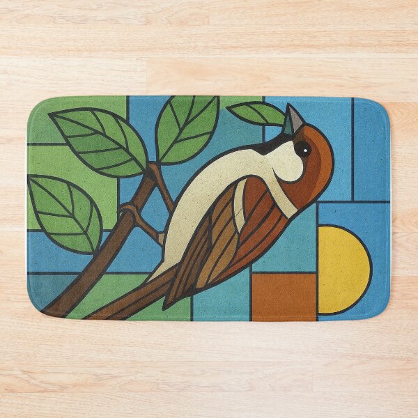 Item preview, Sparrow - a Geometric illustration. designed and sold by GalleryKauffeld.