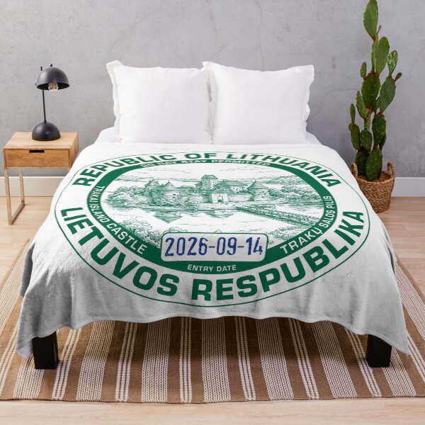Item preview, Passport Stamp - Lithuania designed and sold by travelwitheric.