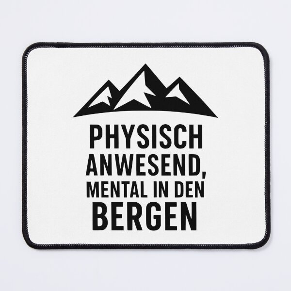 Item preview, Physically present, mentally in the mountains designed and sold by Loona97.