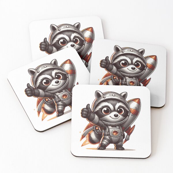 Item preview, Rocket Racoon Retro designed and sold by jody-kuhlman.