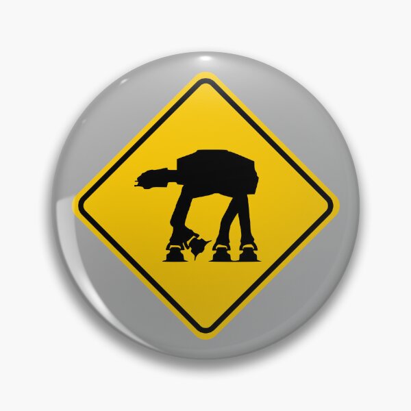 Item preview, AT-AT Crossing Sign designed and sold by Karate Octopus.
