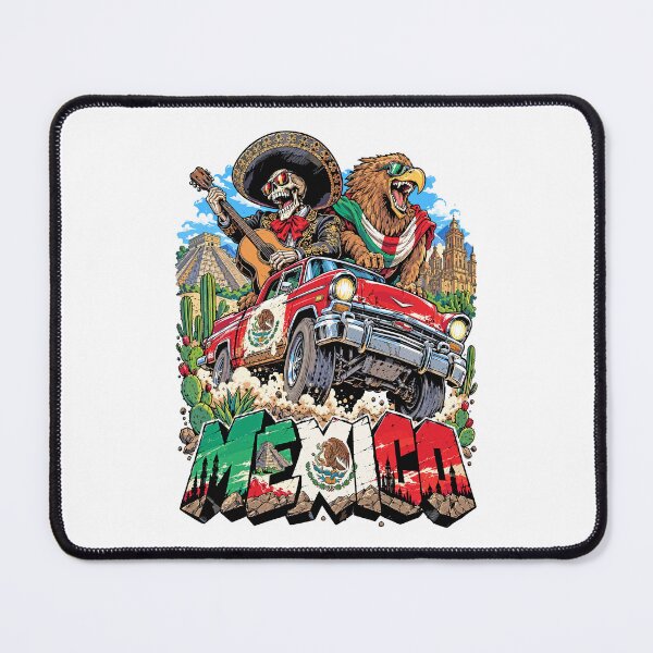 Item preview, Mexican Adventure with Charro and Guitar designed and sold by EdwinkOne.