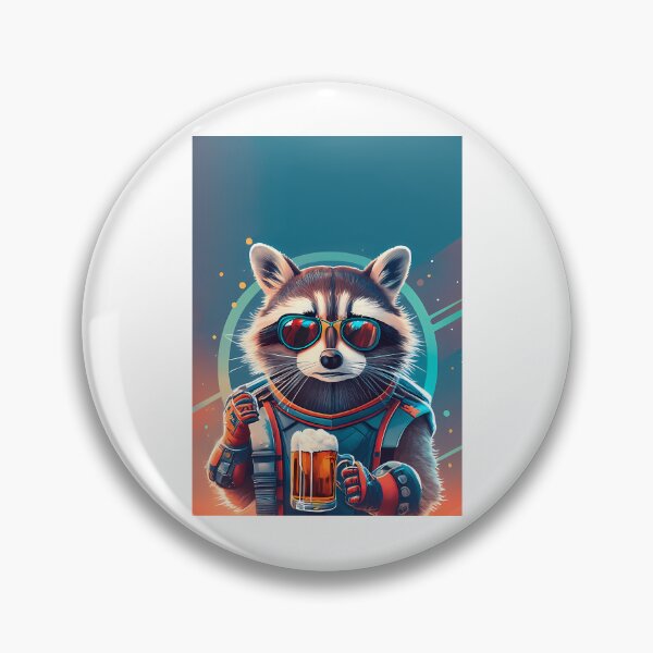 Item preview, Rocket Racoon The Coolest Guardian Of The Galaxy designed and sold by jody-kuhlman.