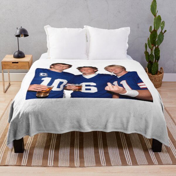 Item preview, American Football Eli Manning, Jaxson Dart & Phil Simms Drinking and Middle Finger Meme designed and sold by helmoDsg.