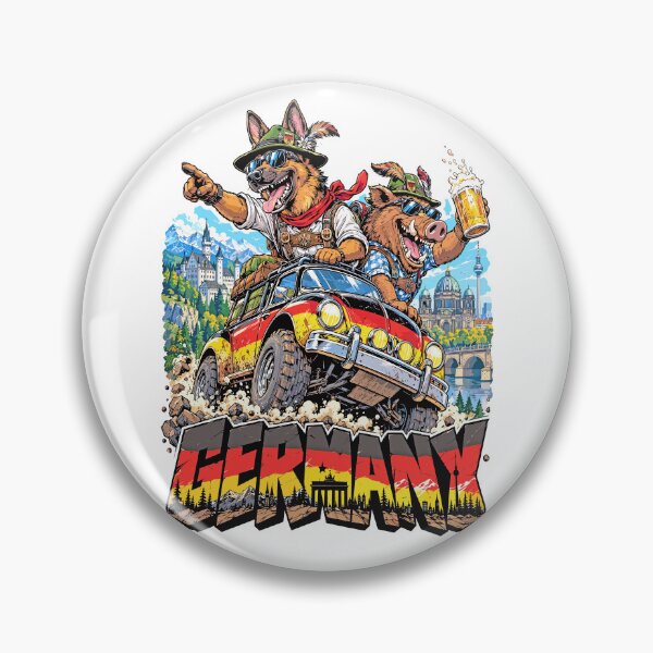 Item preview, German Adventure with Dog and Beer designed and sold by EdwinkOne.