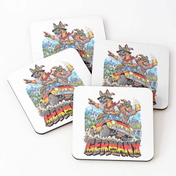 Item preview, German Adventure with Dog and Beer designed and sold by EdwinkOne.