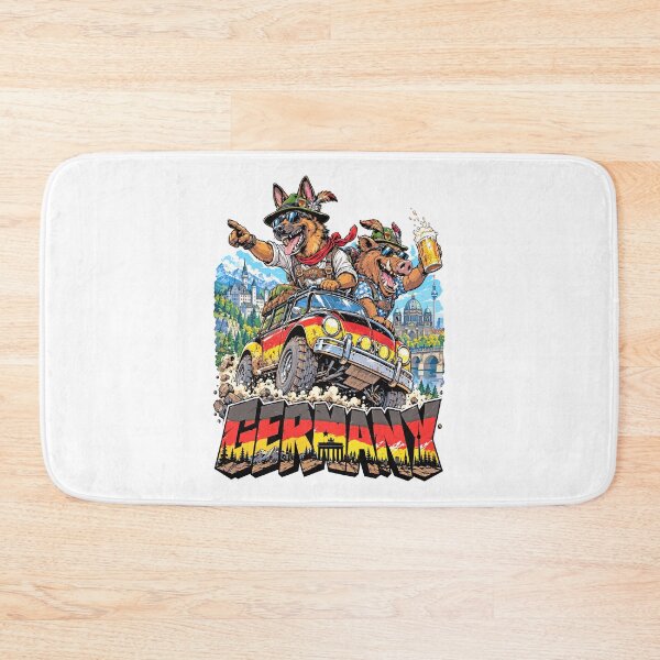 Item preview, German Adventure with Dog and Beer designed and sold by EdwinkOne.