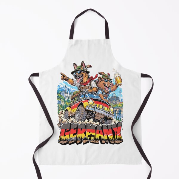 Item preview, German Adventure with Dog and Beer designed and sold by EdwinkOne.