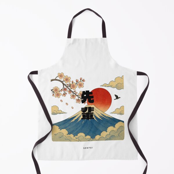 Artikelvorschau, Senpai | Ukiyo-e Style Mount Fuji | Japanese Design entworfen und verkauft von JapanMemoir.
