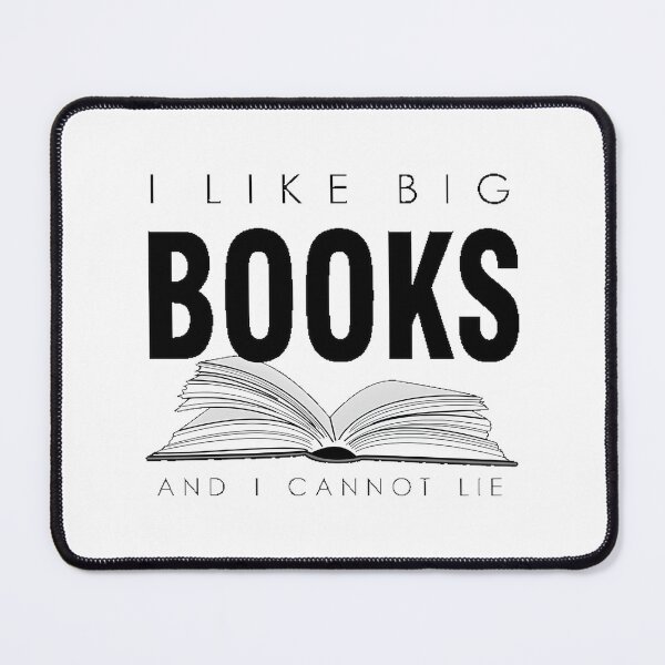 Item preview, I Like Big Books Bibliophile Design for Book Lovers and Reading Enthusiasts designed and sold by AbdelAmrani.