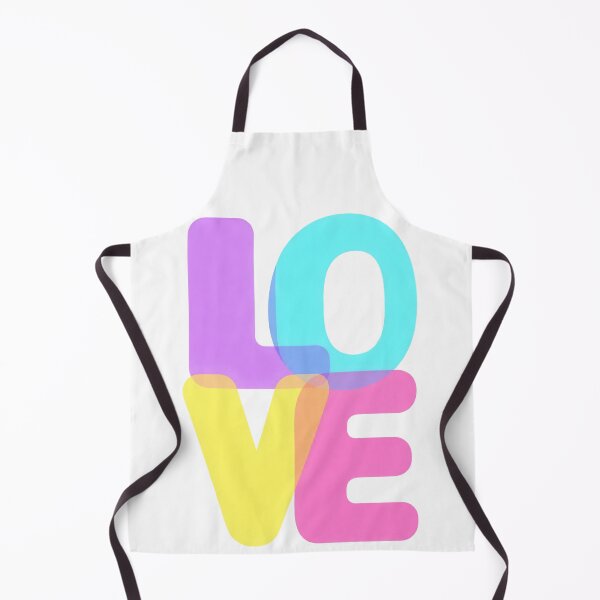 Item preview, Colorful Transparent LOVE Typography designed and sold by Fun In The Sun .