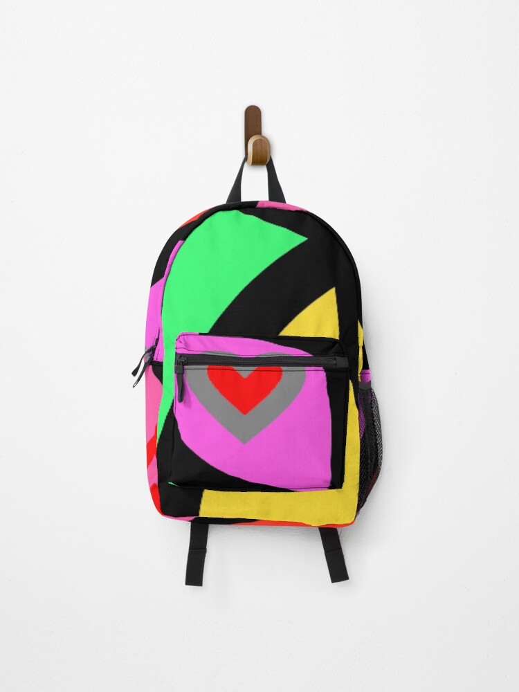 Thumbnail 1 of 3, Backpack, Graphics designed and sold by ARTFINSTORE.