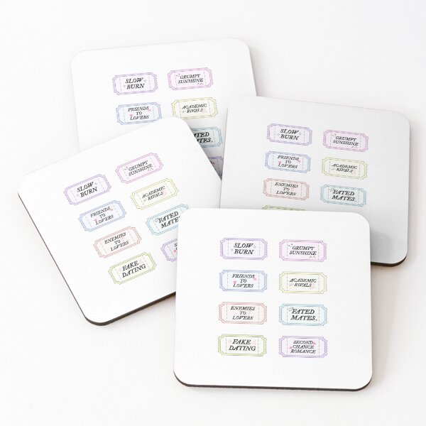 Item preview, Romance Book Tropes | Bookish | Booktok | Pack designed and sold by The Turquoise Brush.