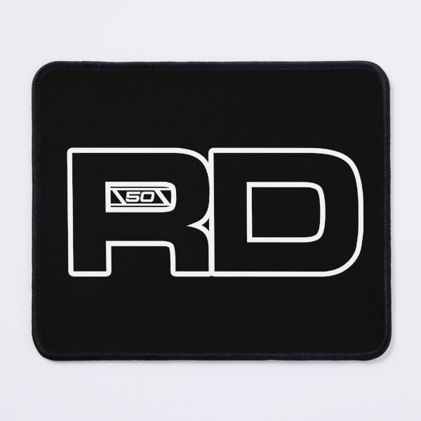 Item preview, Yamaha RD 50 Speed Block Retro Two Stroke Motorcycle Logo designed and sold by itsperfectfor.