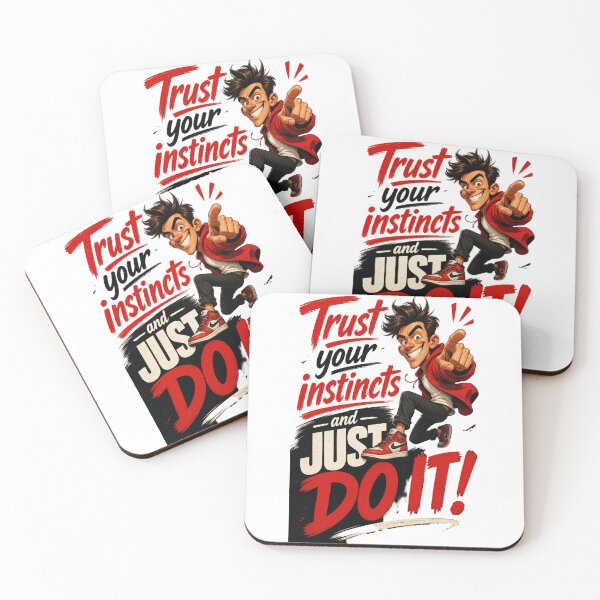 Item preview, Trust Your Instincts and Just Do It designed and sold by GoodPlaceToShop.