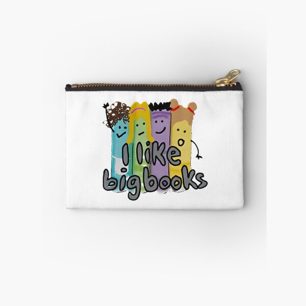 Item preview, I Like Big Books Funny Literary Quote Graphic Design for Book Lovers designed and sold by AbdelAmrani.