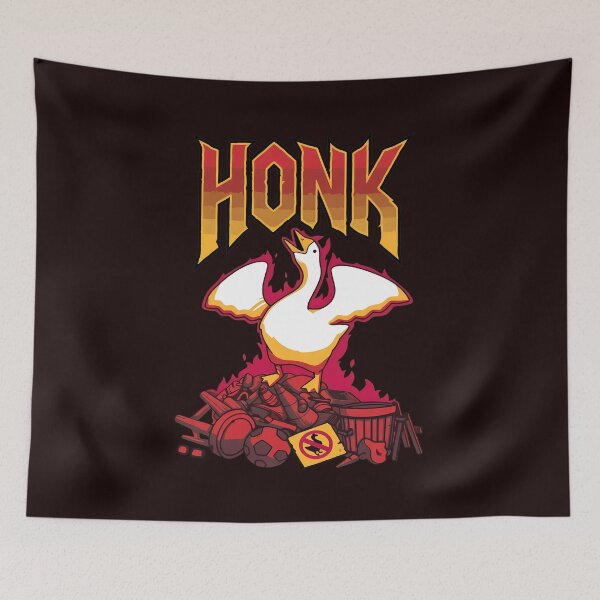 Item preview, HONK Goose Destroys Trash Heap  designed and sold by Jarya-Menari.