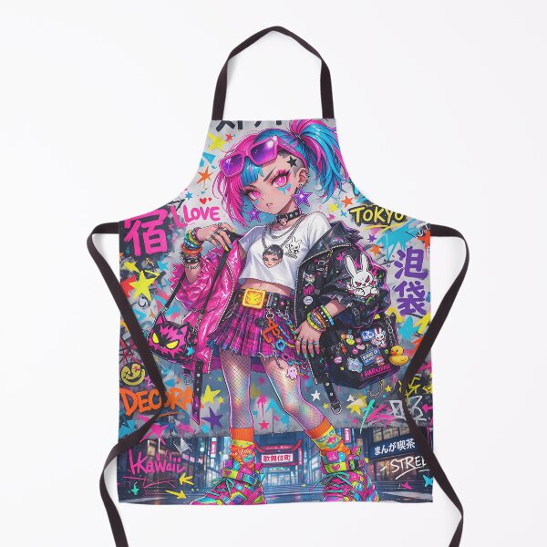 Item preview, Harajuku Neon Fashion – Japanese Street Graffiti 2 designed and sold by RH Design Lab.