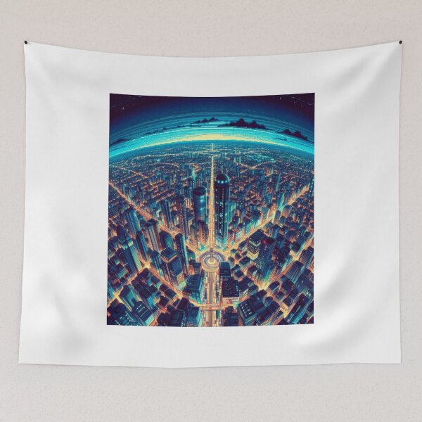 Artikelvorschau, City Lights entworfen und verkauft von Artnovalty.redbubble.com.