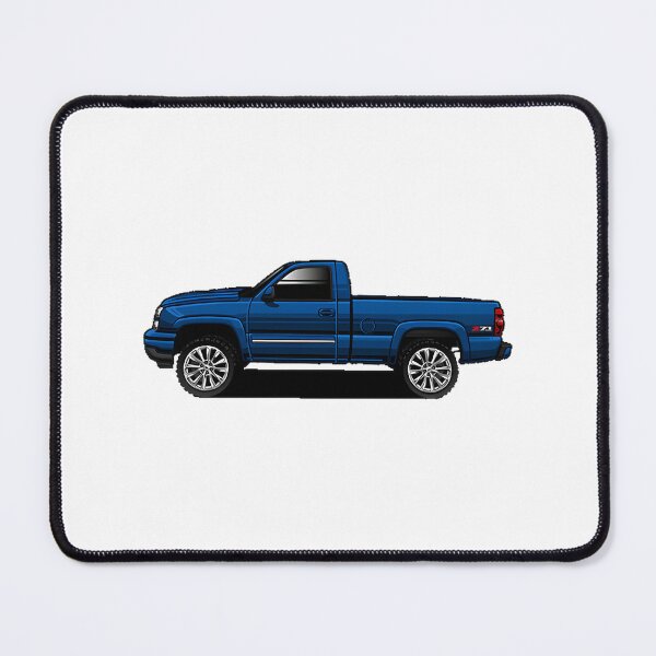 Item preview, Chevrolet Silverado Blue Edition Truck Design for Automotive Enthusiasts designed and sold by hakimart.