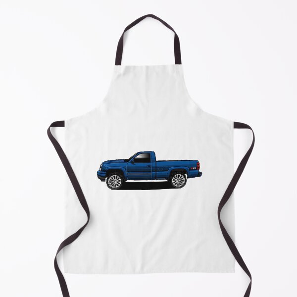 Item preview, Diseño de la camioneta Chevrolet Silverado Blue Edition para entusiastas del automovilismo. designed and sold by hakimart.