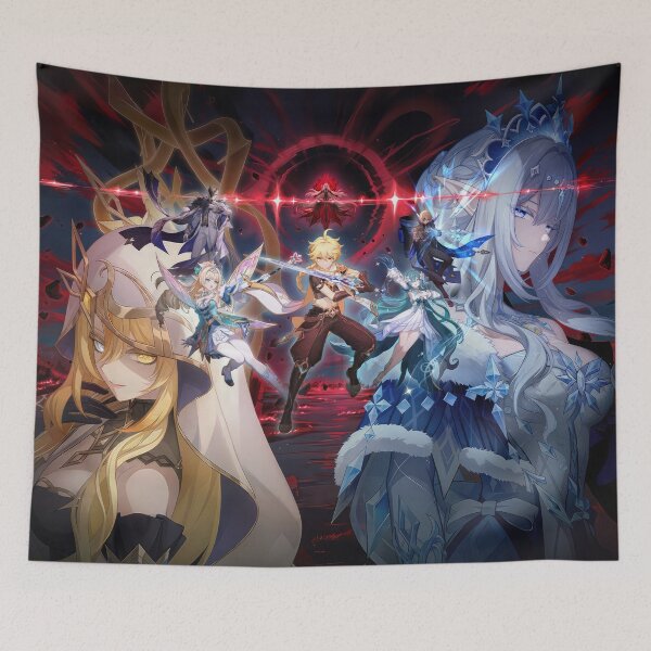 Aperçu de l'œuvre Genshin Impact 7.1 Une illustration de Rekviem pour le monde souterrain créée et vendue par Astral Drop.