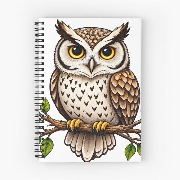 Item preview, Wise Woodland Owl – Wild Forest Spirit designed and sold by JanRizz.