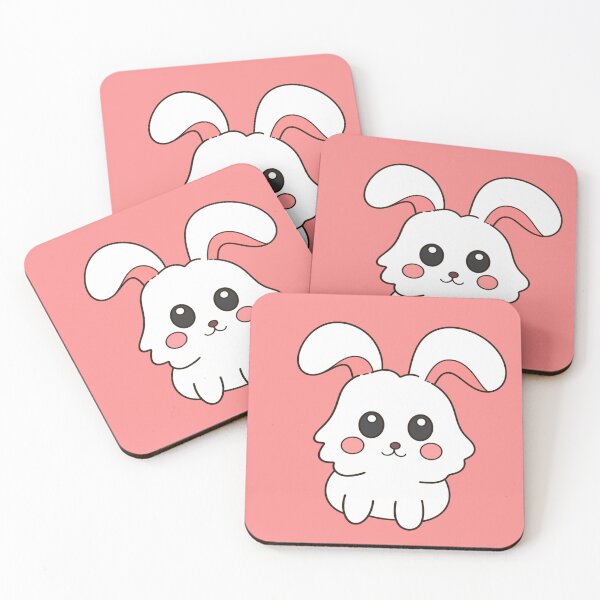 Item preview, Cute Hand Drawn Kawaii Bunny Illustration designed and sold by Porpor Artwork.