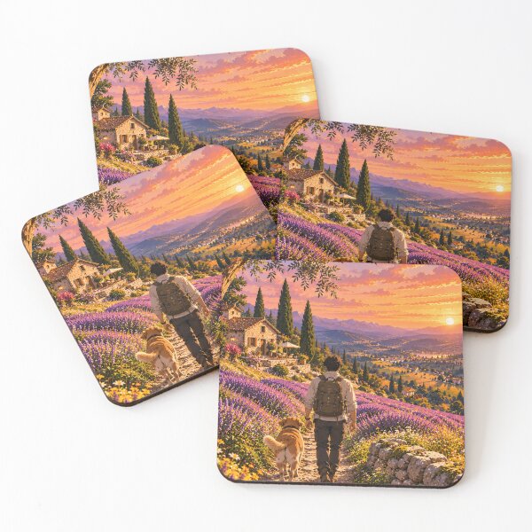 Item preview, The Wanderer Lavender Fields designed and sold by brennyk.