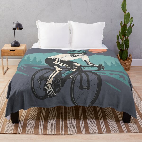 Item preview, Ciclista esqueleto, ciclista genial, paisaje designed and sold by CreepyCornerArt.